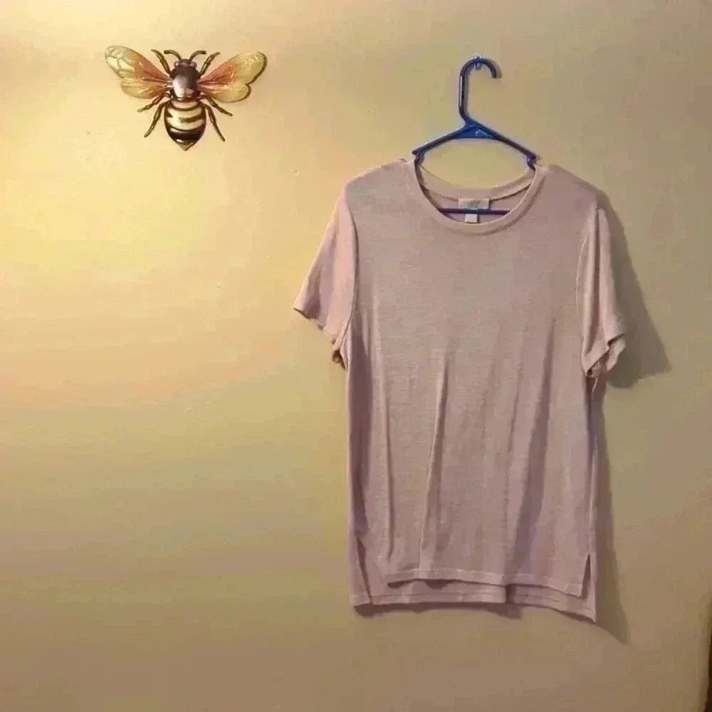Loft, shirt, large, pink